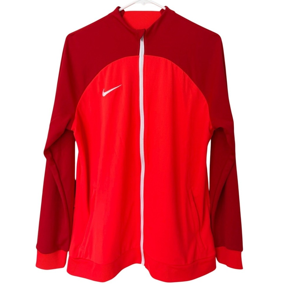 Nike Mens Dri-FIT Academy Track Jacket Red Slim Fit DH9250-635 Size Large